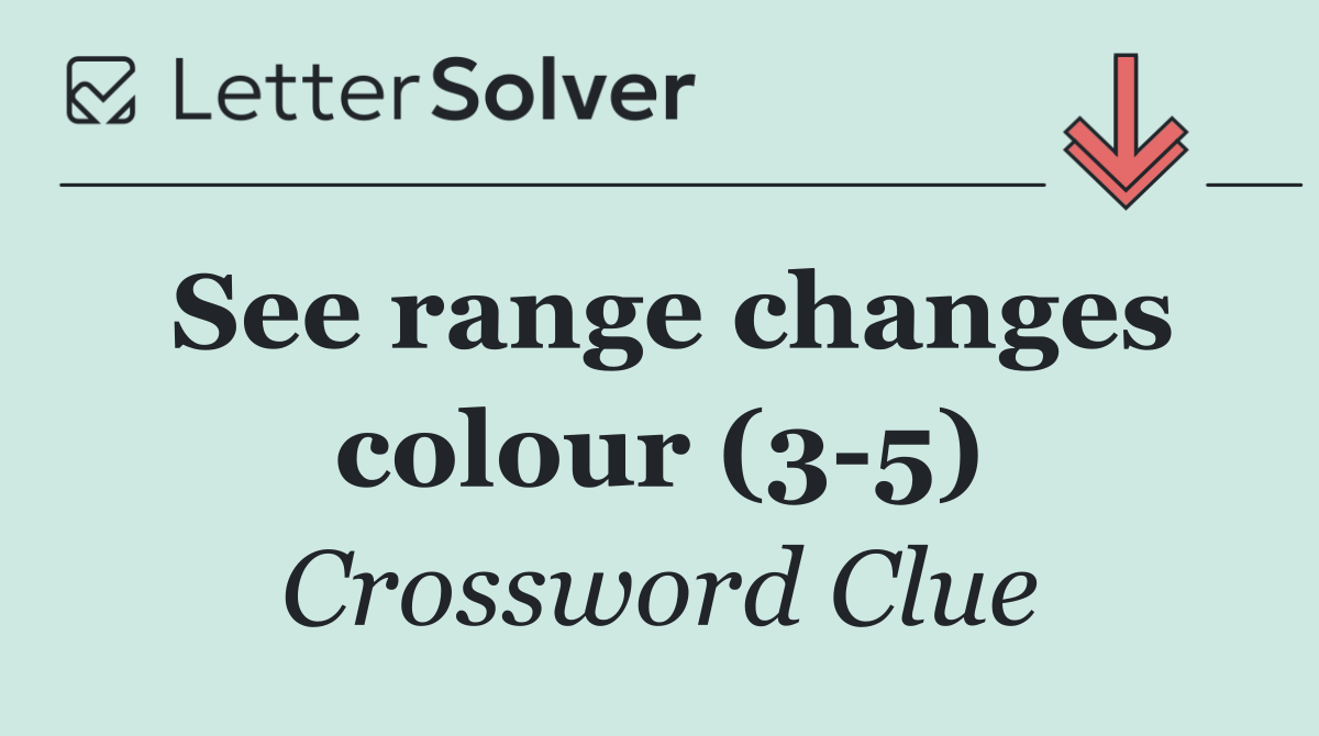 See range changes colour (3 5)