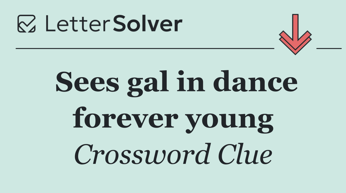 Sees gal in dance forever young