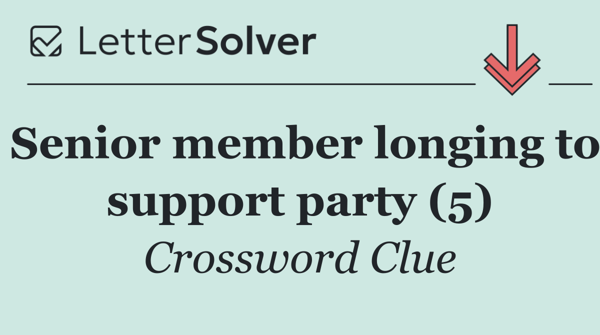 Senior member longing to support party (5)