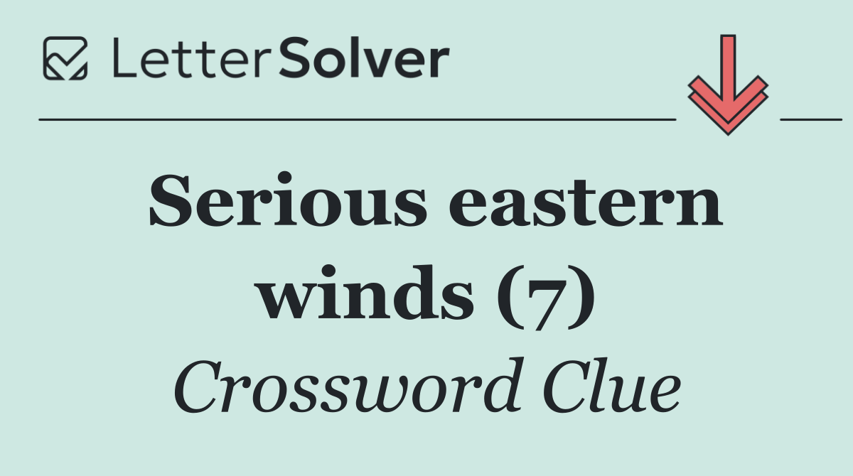Serious eastern winds (7)