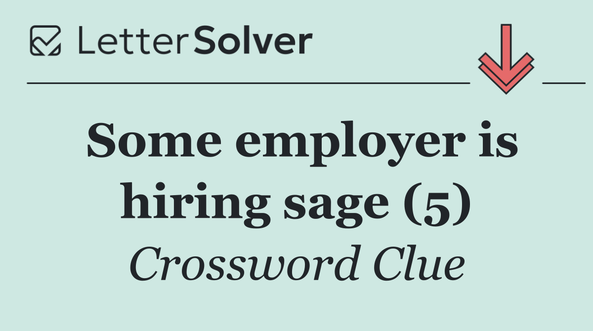 Some employer is hiring sage (5)