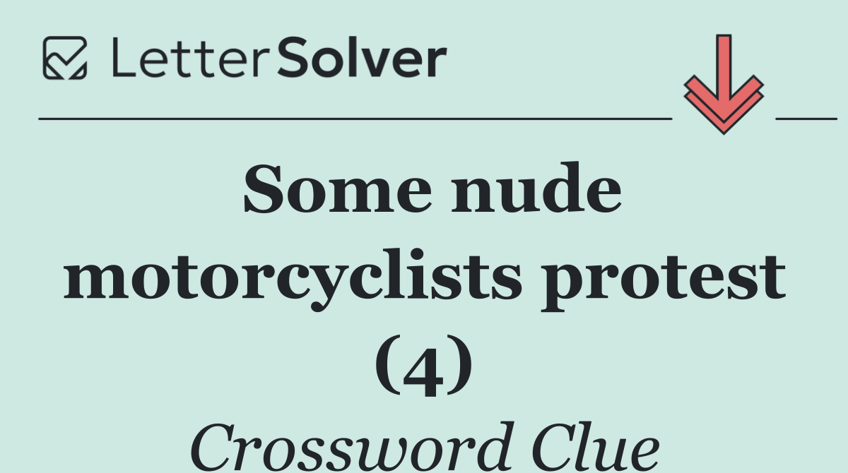 Some nude motorcyclists protest (4)