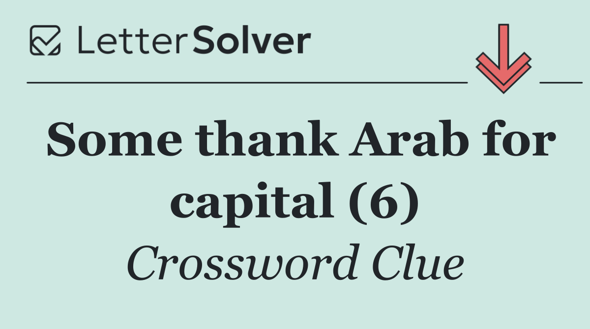 Some thank Arab for capital (6)