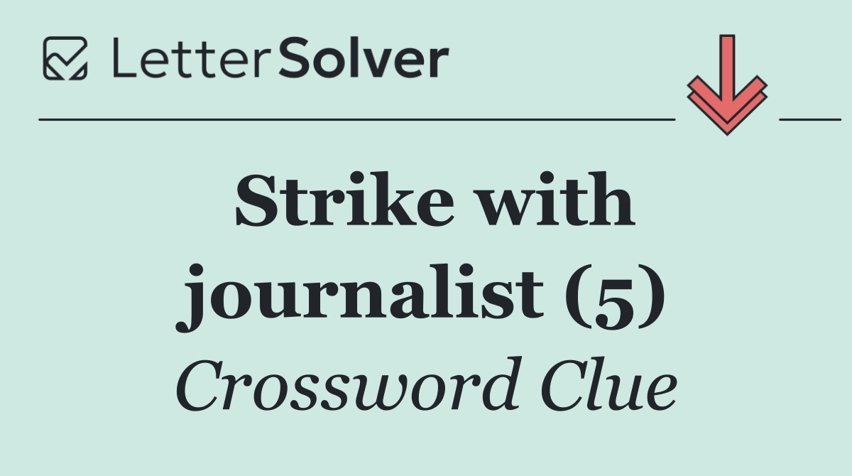Strike with journalist (5)