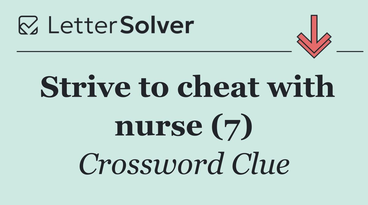 Strive to cheat with nurse (7)