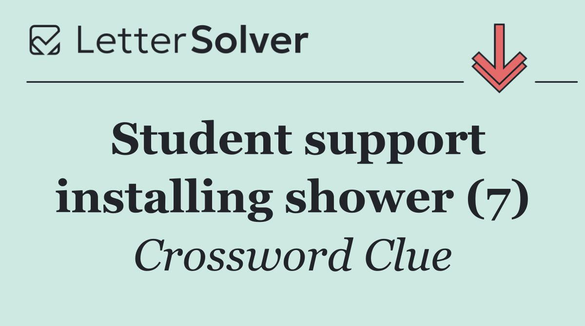 Student support installing shower (7)