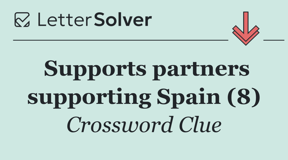Supports partners supporting Spain (8)