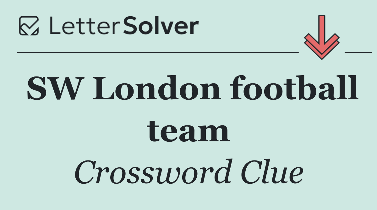 SW London football team