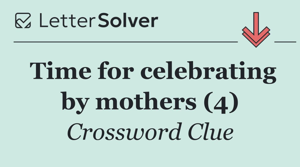 Time for celebrating by mothers (4)