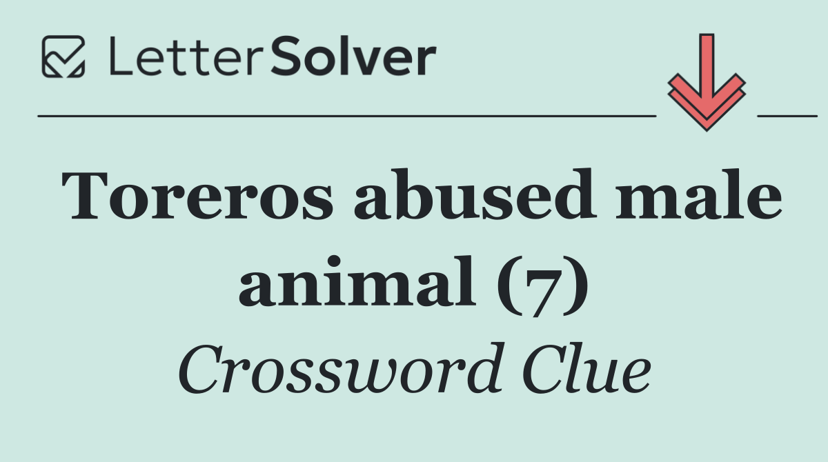 Toreros abused male animal (7)