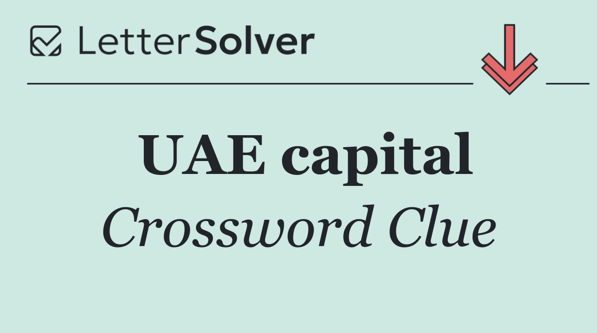 UAE capital