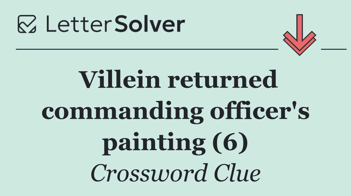 Villein returned commanding officer's painting (6)