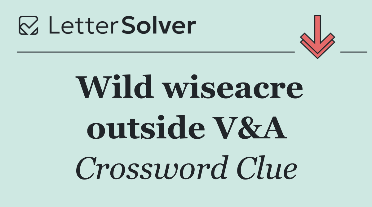 Wild wiseacre outside V&A