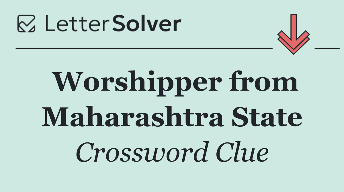 Worshipper from Maharashtra State