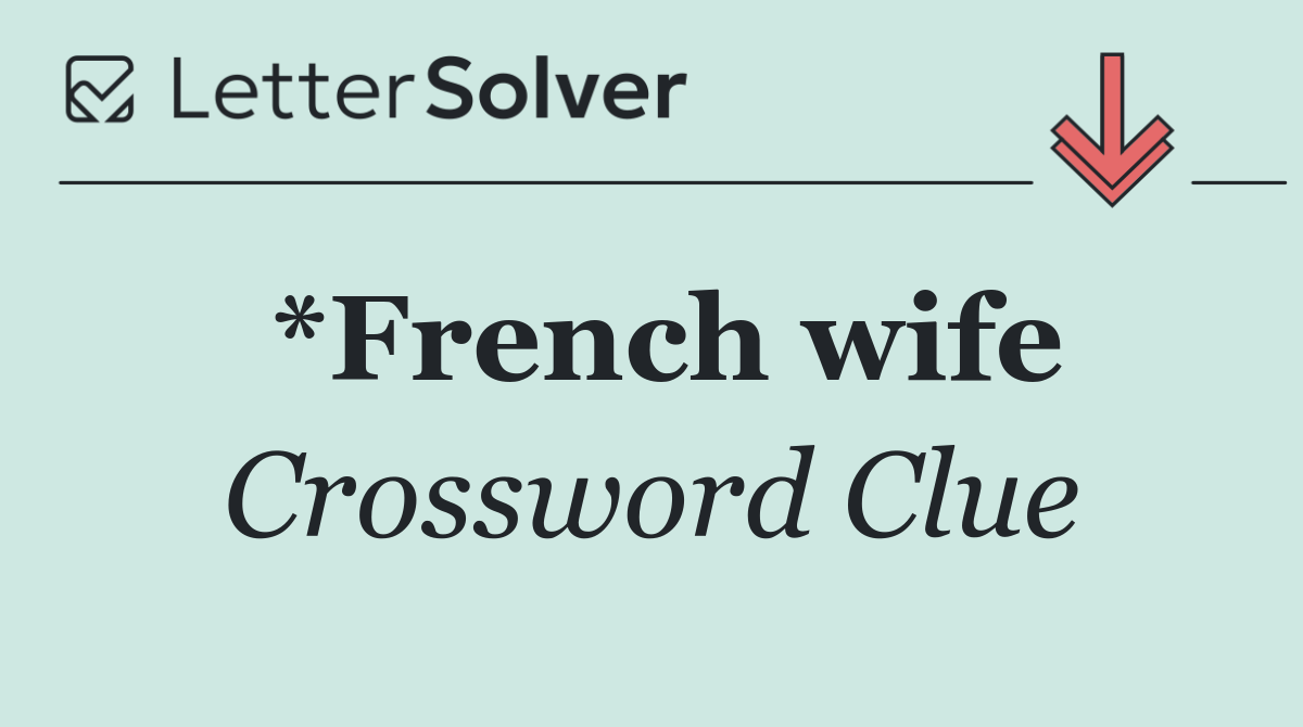 *French wife