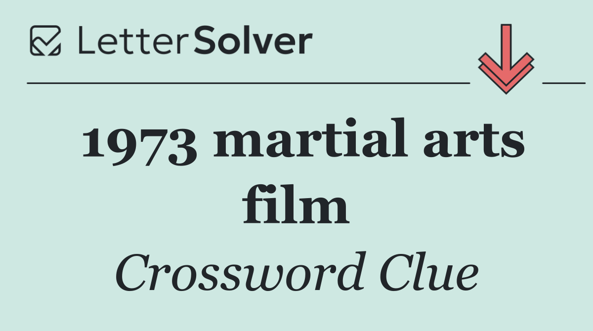 1973 martial arts film