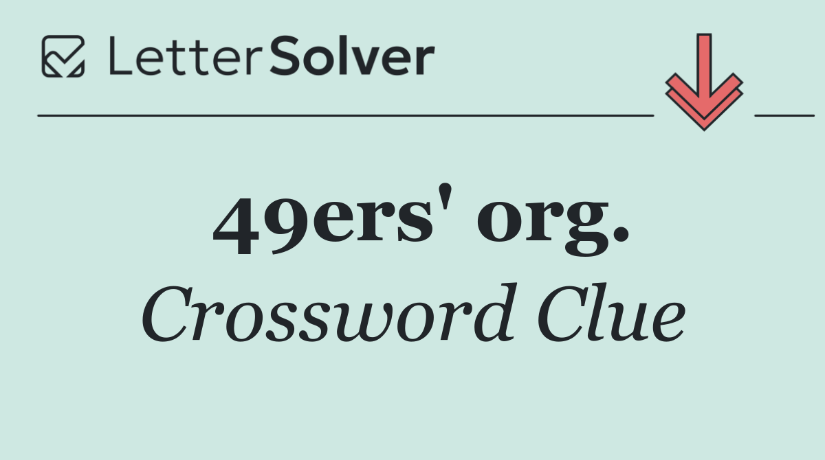 49ers' org.