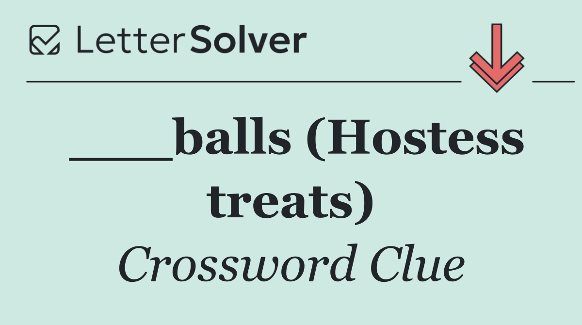 ___balls (Hostess treats)