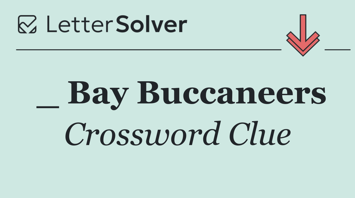 _ Bay Buccaneers
