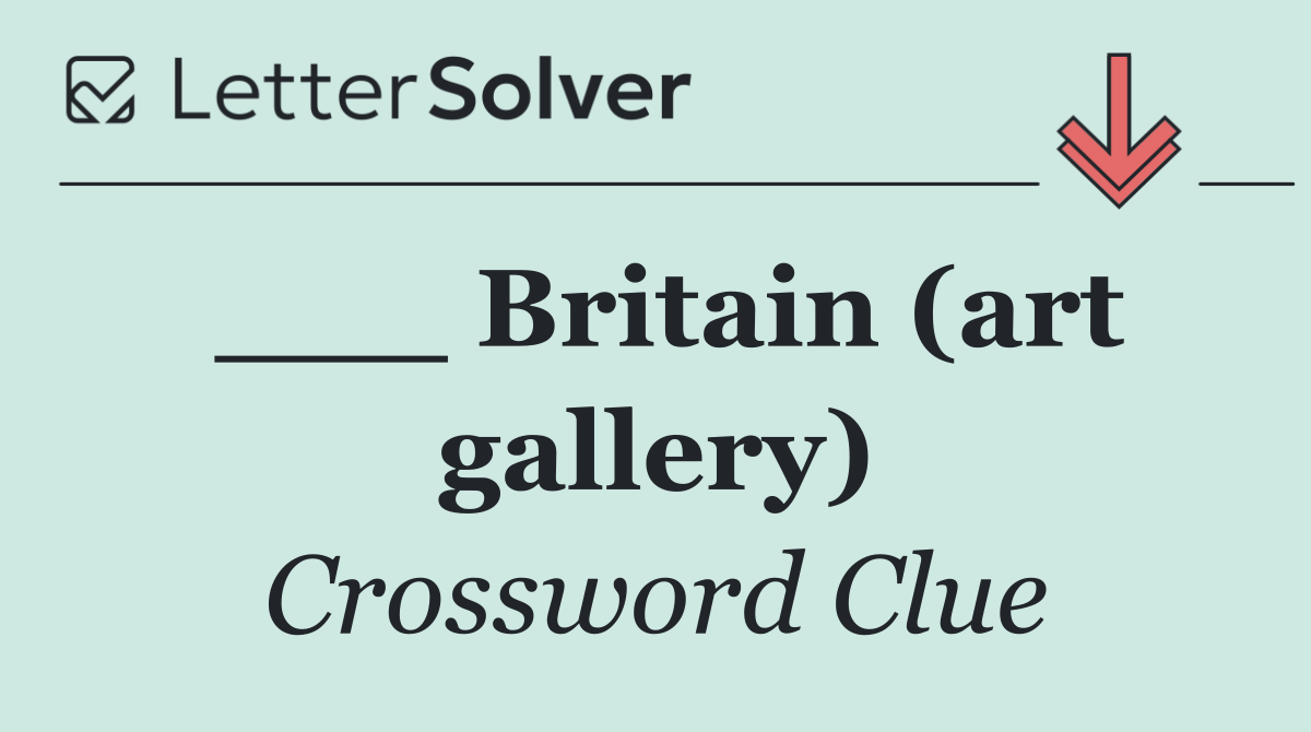___ Britain (art gallery)