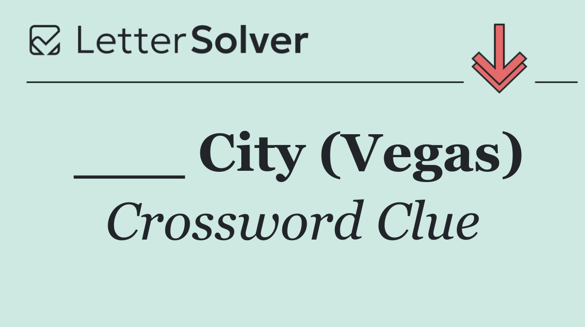 ___ City (Vegas)