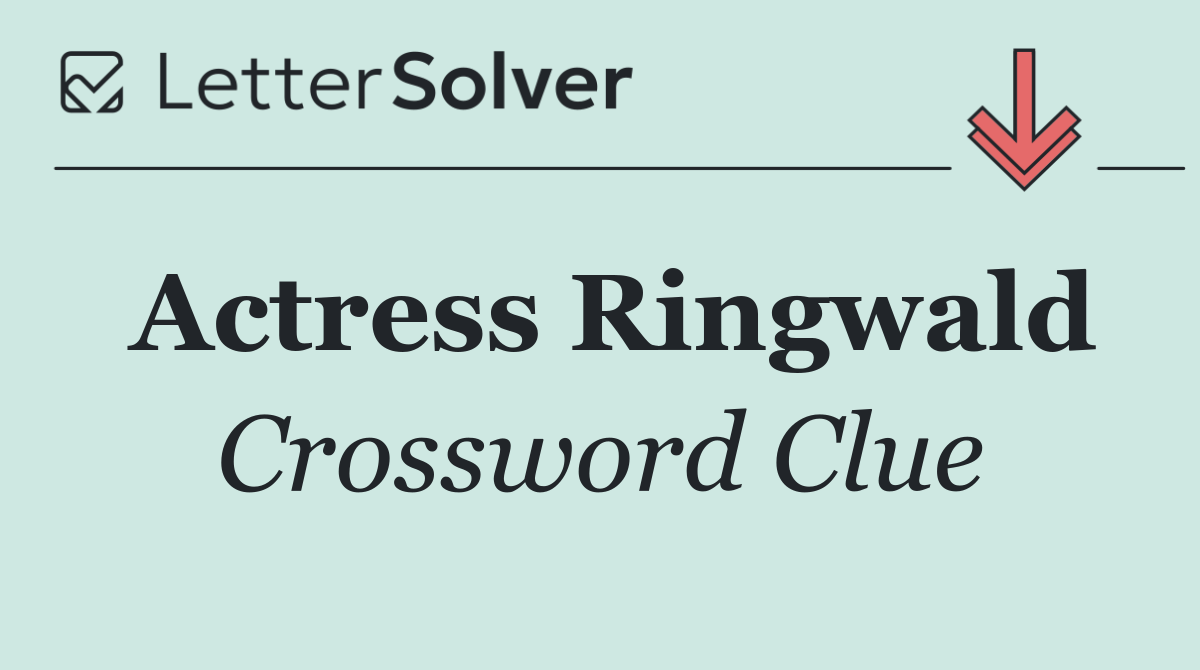 Actress Ringwald