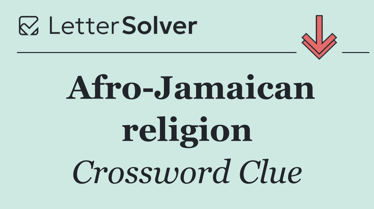 Afro Jamaican religion