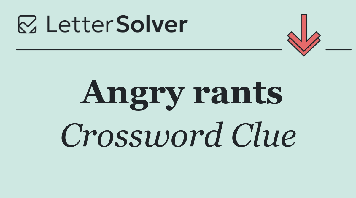 Angry rants