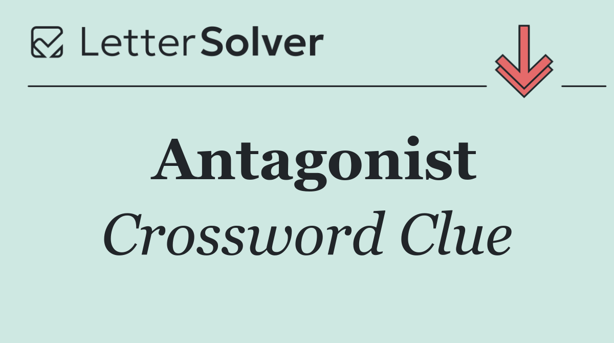 Antagonist