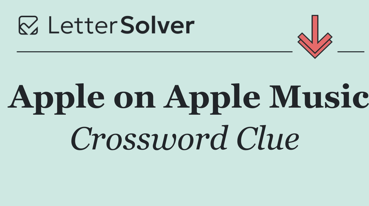 Apple on Apple Music