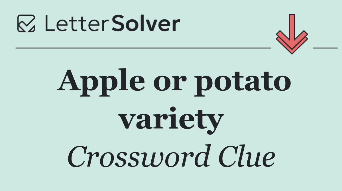Apple or potato variety