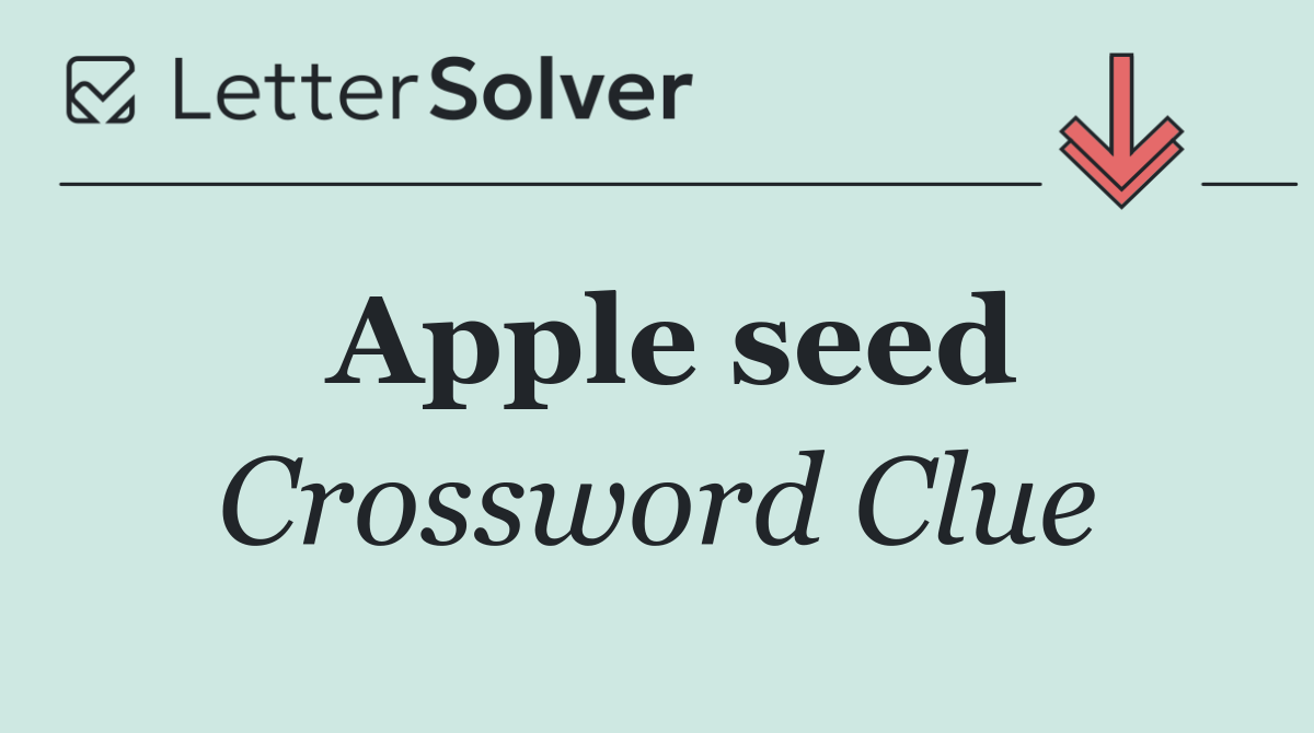 Apple seed