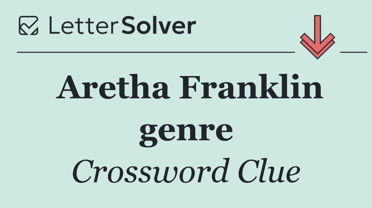 Aretha Franklin genre