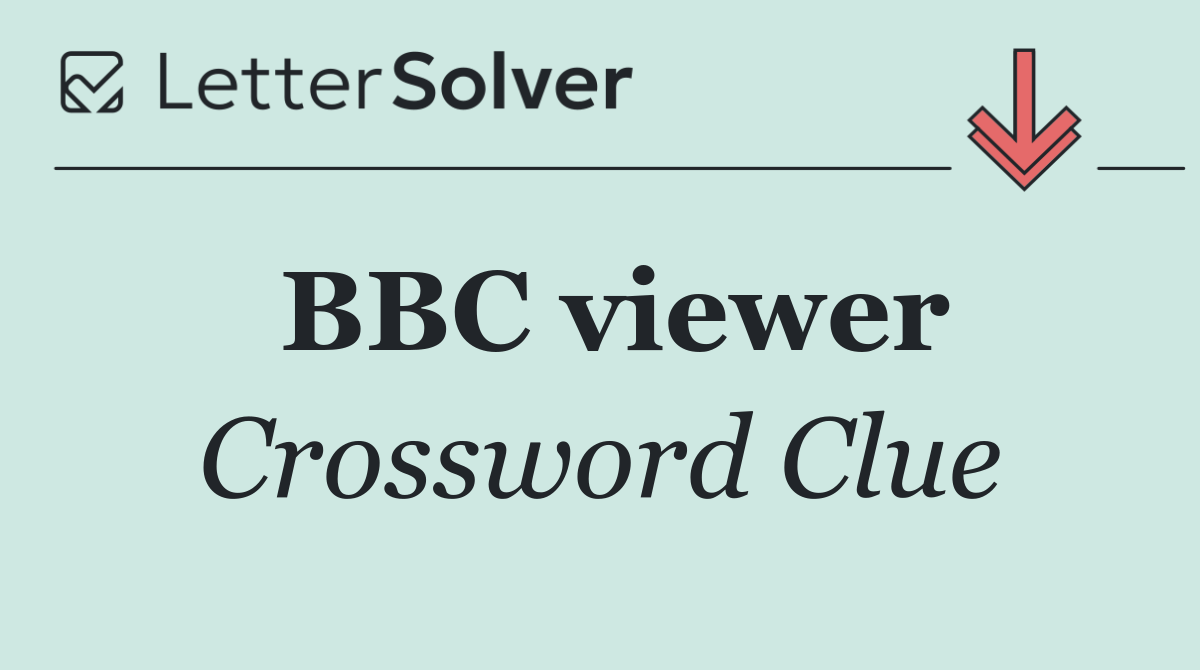 BBC viewer