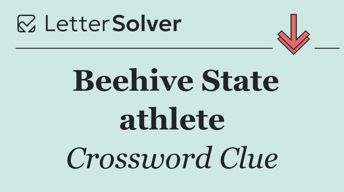 Beehive State athlete