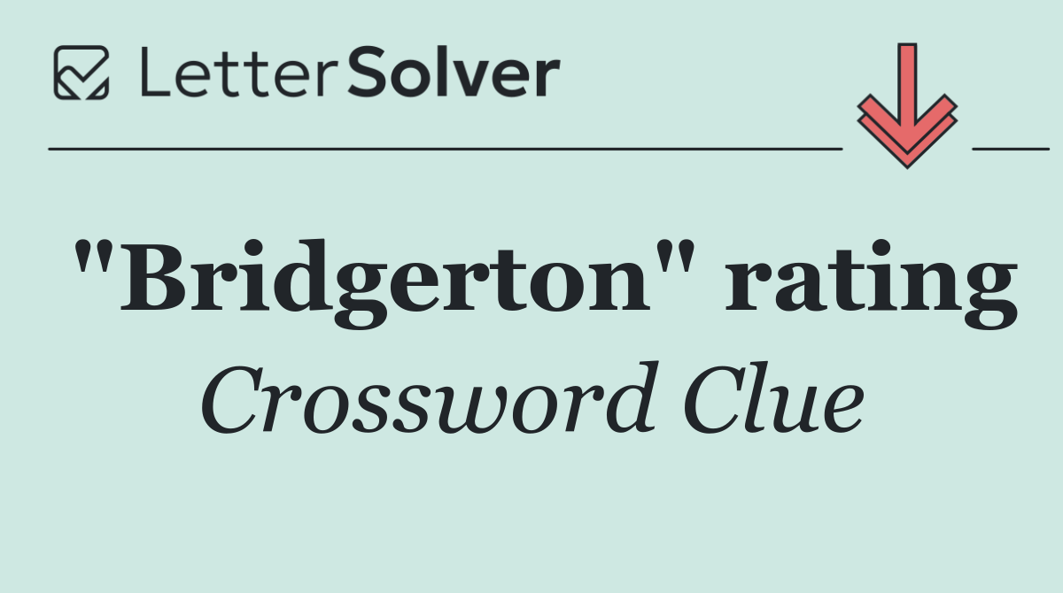 "Bridgerton" rating