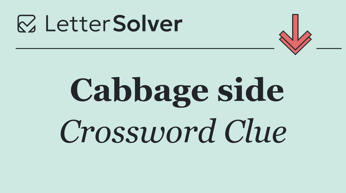 Cabbage side