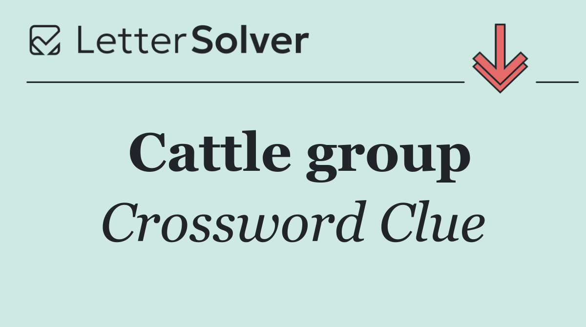 Cattle group