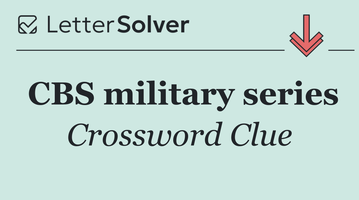 CBS military series