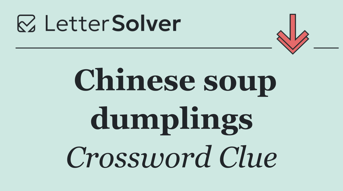 Chinese soup dumplings