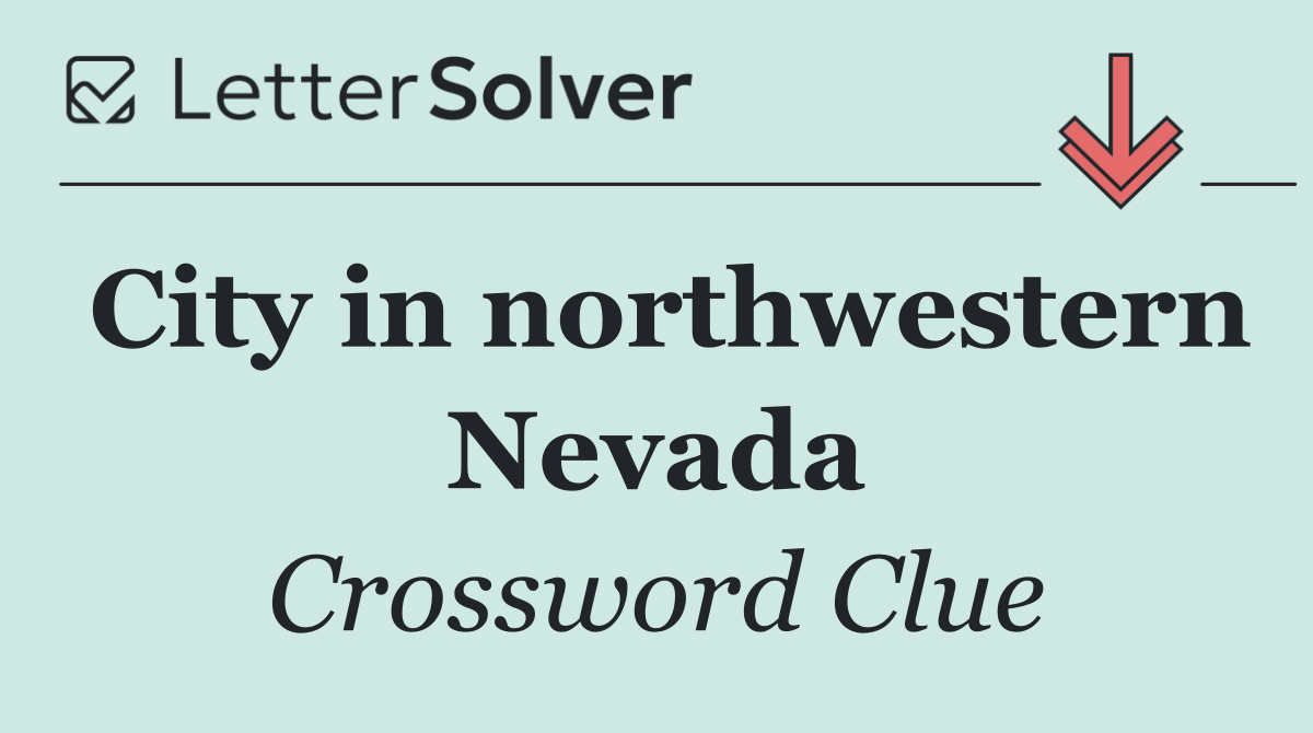 City in northwestern Nevada
