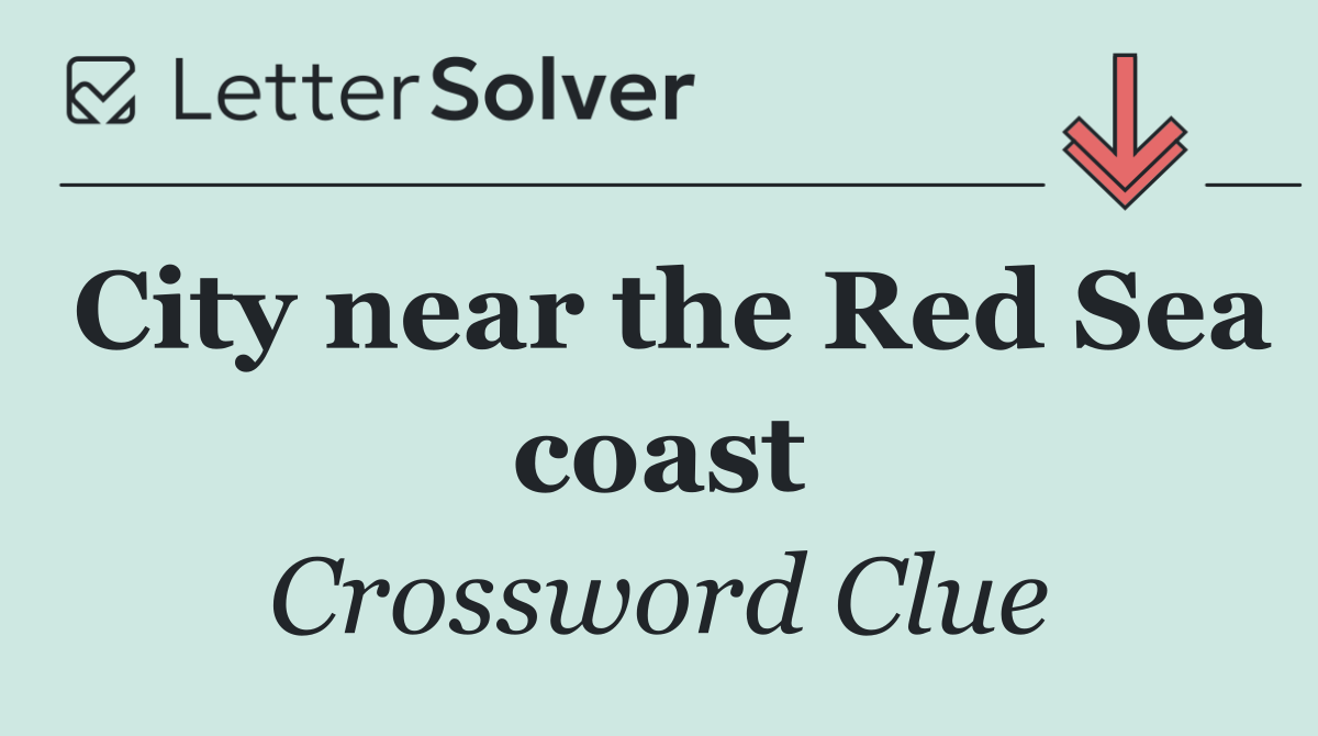 City near the Red Sea coast