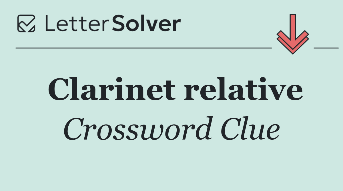 Clarinet relative