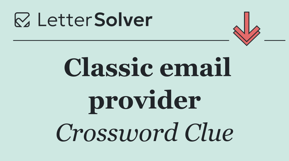 Classic email provider