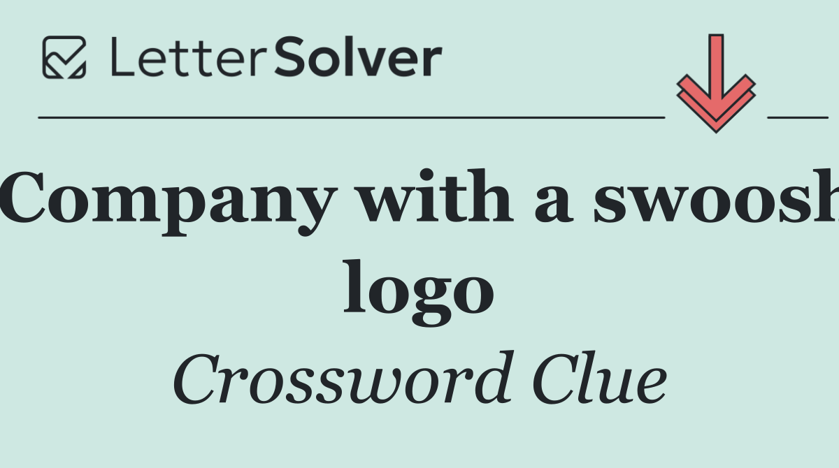 Company with a swoosh logo
