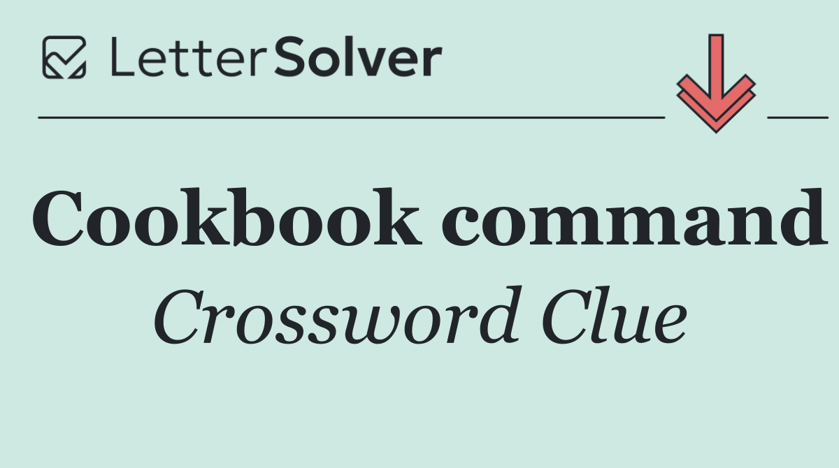 Cookbook command