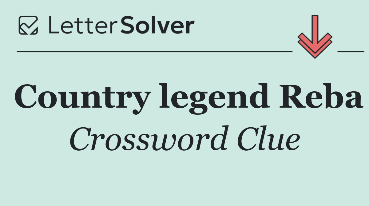Country legend Reba