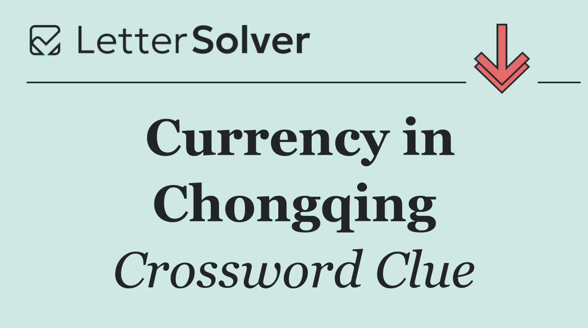 Currency in Chongqing