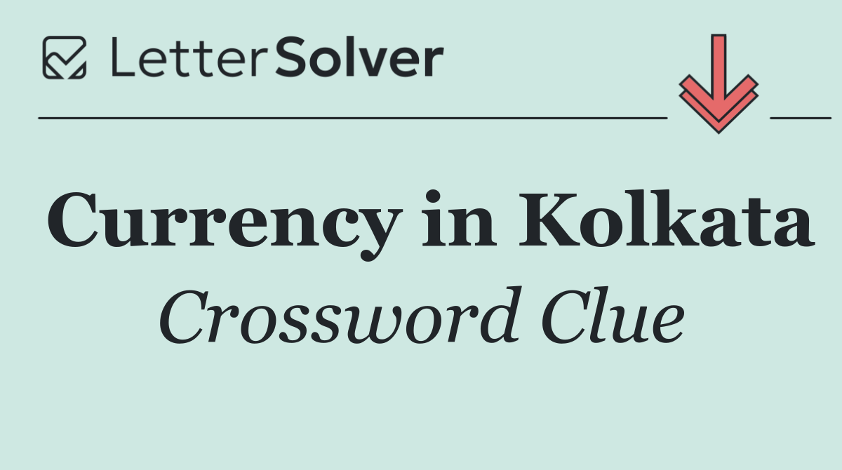 Currency in Kolkata