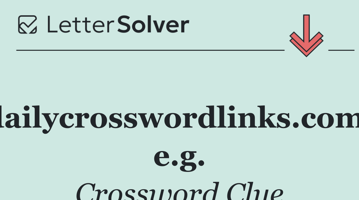 dailycrosswordlinks.com, e.g.